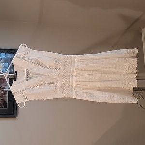 NWOT Caara White Eyelet Dress